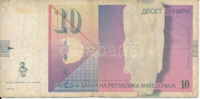 Macedónia 2003-2011. 10D (3x) + 100D (2x) T:III
Macedonia 2003-2011. 10 Denari (2x) + 100 Denari (2...