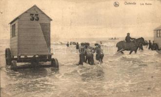 8 db belga képeslap a 20-as 30-as évekből / 20 Belgian postcards from the 1920s, 1930s, mixed qualit...