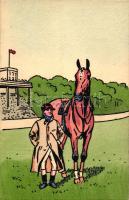 Horse racer, M. Munk Vienne No. 496. (fl)