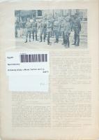 IV.Károly király a Mária Terézia rend új lovagjainak felavatása "Új Idők" 1918.IX.1.