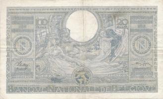 Belgium 1942. 100Fr 20B flamand nyelvű szöveggel T:III
Belgium 1942. 100 Francs 20 Belgas with Flem...