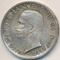 Olaszország 1930R 5L Ag "III. Viktor Emánuel" T:2 Italy 1930R 5 Lire Ag "Vittorio Emanuele III" C:XF