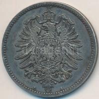 Német Birodalom 1874A 1M Ag T:2,2- Germany 1874A 1 Mark Ag C:XF,VF