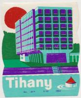 7 db balatoni bőröndcímke(Balatonfüred, Hotel Annabella, Tihany, Hotel Hullám Keszthely, Hotel Tulip...