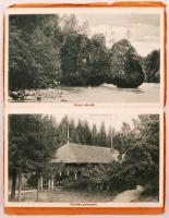 cca 1900 Tusnád nevezetességeit bemutató leporelló 14 képpel /
cca 1900 Tusnad Sat, Romania leporel...