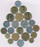 49db-os vegyes külföldi fémpénz tétel, közte Olaszország, Románia, Szlovénia T:vegyes
49pcs of vari...