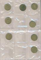 49db-os vegyes külföldi fémpénz tétel, közte Olaszország, Románia, Szlovénia T:vegyes
49pcs of vari...