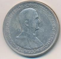 1930. 5P Ag "Horthy jobbra" T:2,2-
Adamo P8