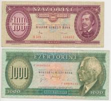 1984. 100Ft (4x) + 1993. 100Ft + 1996. 1000Ft "F" T:III