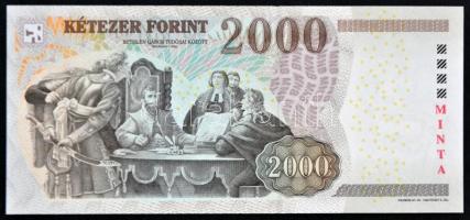 2008. 2000Ft "CA 0000182" MINTA felülnyomással T:I