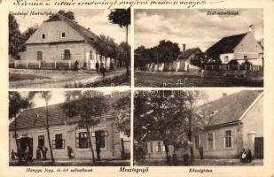 Mesztegnyő, Erdőmérnöki lak, uradalmi főintézőlak, Hangya, községháza