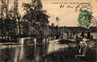 Champigny-sous-Orchaise, Le Moulin / mill, washerwomen TCV