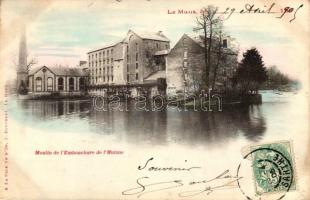 Le Mans, Moulin de lEmbouchure de lHuisine / mill TCV