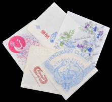 Sörözők, éttermek papírszalvétái, 5 db