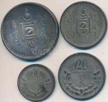 Mongólia 1925. 10M Ag + 20M Ag (2x) + 50M Ag T:2,2-,3 Mongolia 1925. 10 Mongo Ag + 20 Mongo Ag (2x) + 50 Mongo Ag C:XF,VF,F