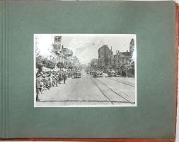 1948 Dinnyés Lajos, Rákosi Mátyás, Szakasits Árpád Szófiában album 12 db fotóval