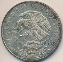 Mexikó 1968. 25P Ag "Olimpia" T:2 patina Mexico 1968. 25 Pesos Ag "Olympics" C:XF patina Krause KM#479.1