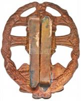 ~1940. "Csapattiszti jelvény" zománcozott kitüntető jelvény gyártói jelzés nélkül(51x42mm)...