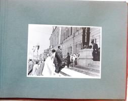 1948 Dinnyés Lajos, Rákosi Mátyás, Szakasits Árpád Szófiában album 12 db fotóval