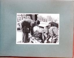 1948 Dinnyés Lajos, Rákosi Mátyás, Szakasits Árpád Szófiában album 12 db fotóval