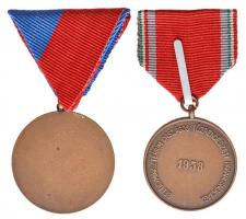 1958. "V Éves Önkéntes Tűzoltói Szolgálatért / Belügyminisztérium Országos Tűzrendészeti Paranc...