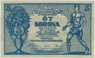 1919. 5K "MÁS TÖRVÉNYES..." T:III