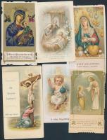 cca 1898-1935 10 db, többnyire litho szentkép / holy cards
