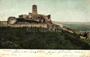 Trencsén, vár; Gansel Lipót / castle  (b)