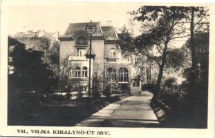 Budapest VII. Vilma királynő út 35/C / Városligeti fasor, villa
