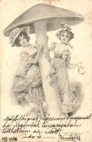 24 db RÉGI motívumlap sok lithoval és dombornyomottal; üdvözlő, művész / 24 old motive cards with ma...