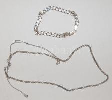 3 db ezüstlánc