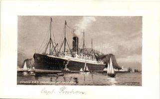 Cunard RMS Carpathia at Palermo