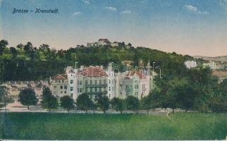 Brassó, Kronstadt; Von der Postwiese / Postarét