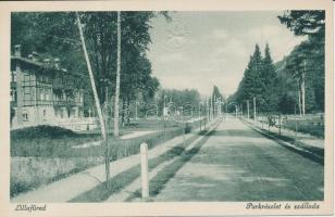 Lillafüred, park, szálloda