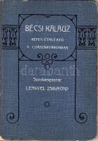 cca 1900 Lengyel Zsigmond: Bécsi kalauz útikönyv sok képpel és térképpel