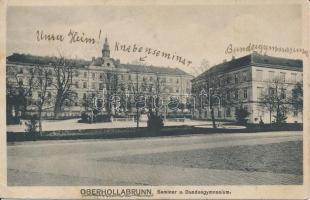 Oberhollabrunn, Seminar u. Bundesgymnazium / seminar, grammar school (EK)