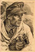 Náci propagandalap (nem képeslap) (win Riß)