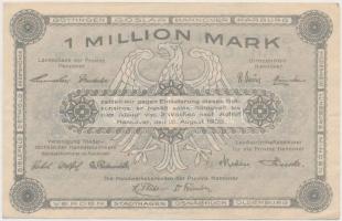 Németország / Weimari Köztársaság / Hannover 1923. 1.000.000M T:I-,II
Germany / Weimar Republic / H...