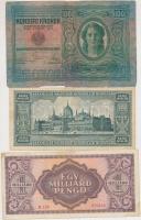 30db-os vegyes magyar és külföldi bankjegy tétel T:vegyes
30pcs of various banknotes C:mixed
