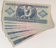 1969-1980. 20Ft (30x) T:vegyes