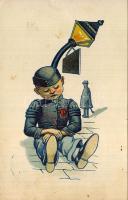 A soproni diákéletből művészlap