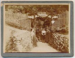 Dobsina jégbarlang keményhátú fotó / Dobsina ice cave photo 12x9 cm