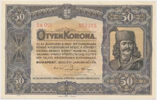 1920. 50K "Orell Füssli Zürich" T:I-