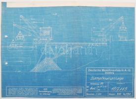 cca 1930 Demag Deutsche Macshinenfabrik, 2 száma, gépgyár német nyelvű nyomtatványa, pp.:2x16, 29x22...