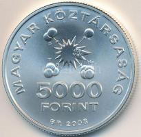 2008. 5000Ft Ag "Teller Ede" tokban, tanúsítvánnyal T:BU