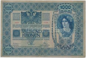 1902. 1000K piros "MAGYARORSZÁG" felülbélyegzéssel T:III