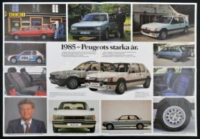 1985 Peugeot 85 képes katalógus. 8p