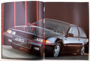 1986 Volvo 480ES képes katalógus. 30 p