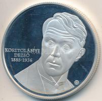 2010. 5000Ft Ag "Kosztolányi Dezső" tokban T:PP felületi karc