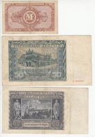 Vegyes: Lengyelország / Német megszállás 1940. 20Zl + 1941. 50Zl + Német 3. Birodalom / Szövetséges ...